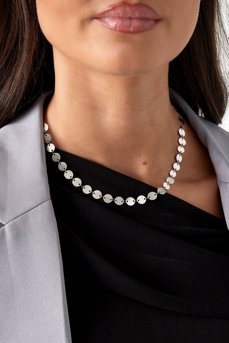 simple coin necklace