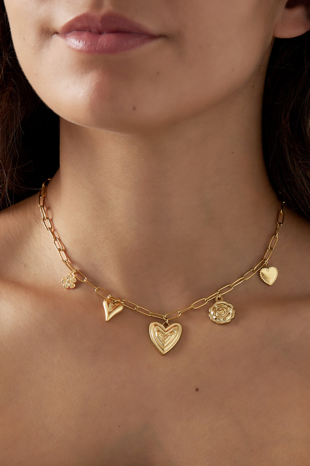 heartfelt charms necklace