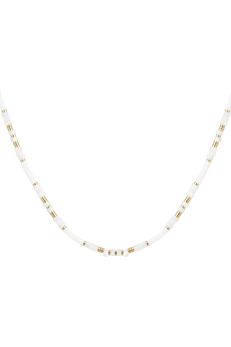 Bead chain color Pale Pink Hematite