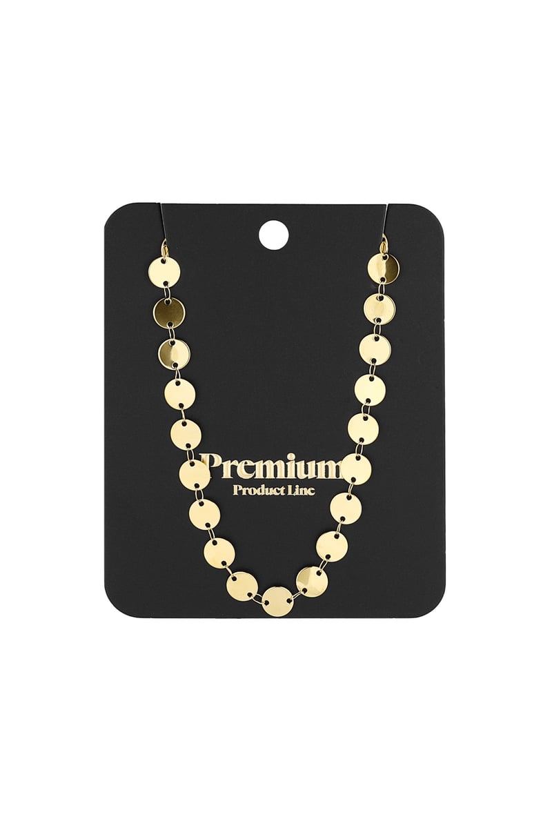 simple coin necklace