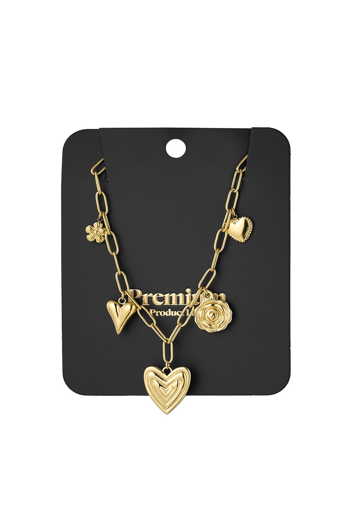 heartfelt charms necklace