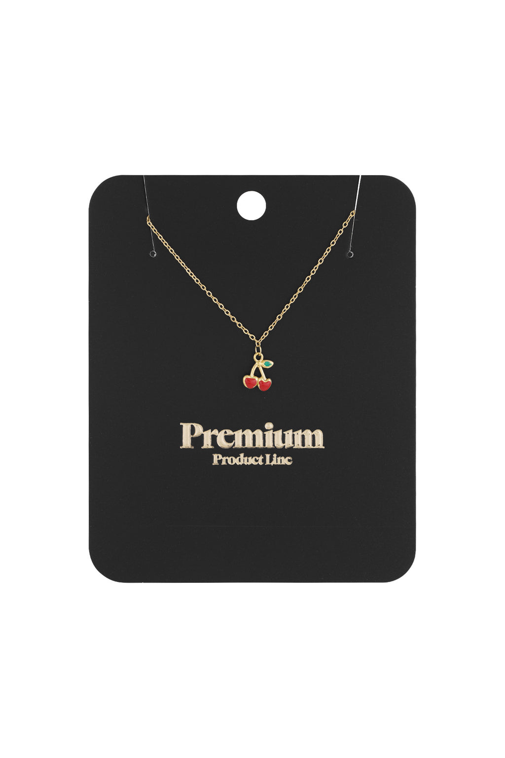 necklace cherry love