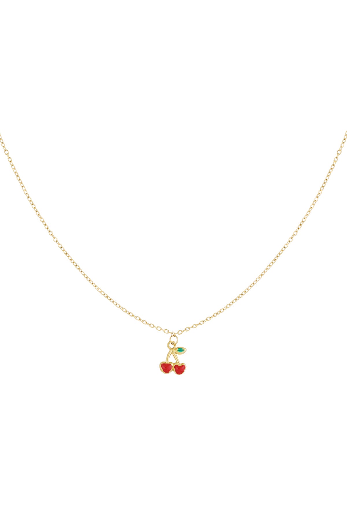 necklace cherry love