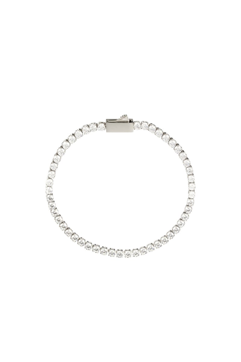 Twinkling diamond bracelet - Silver Color color