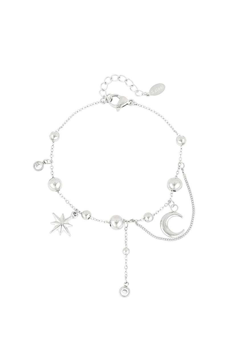 trendy moon bracelet
