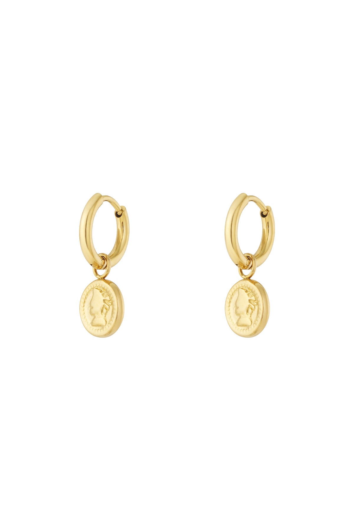 Muse coins earrings