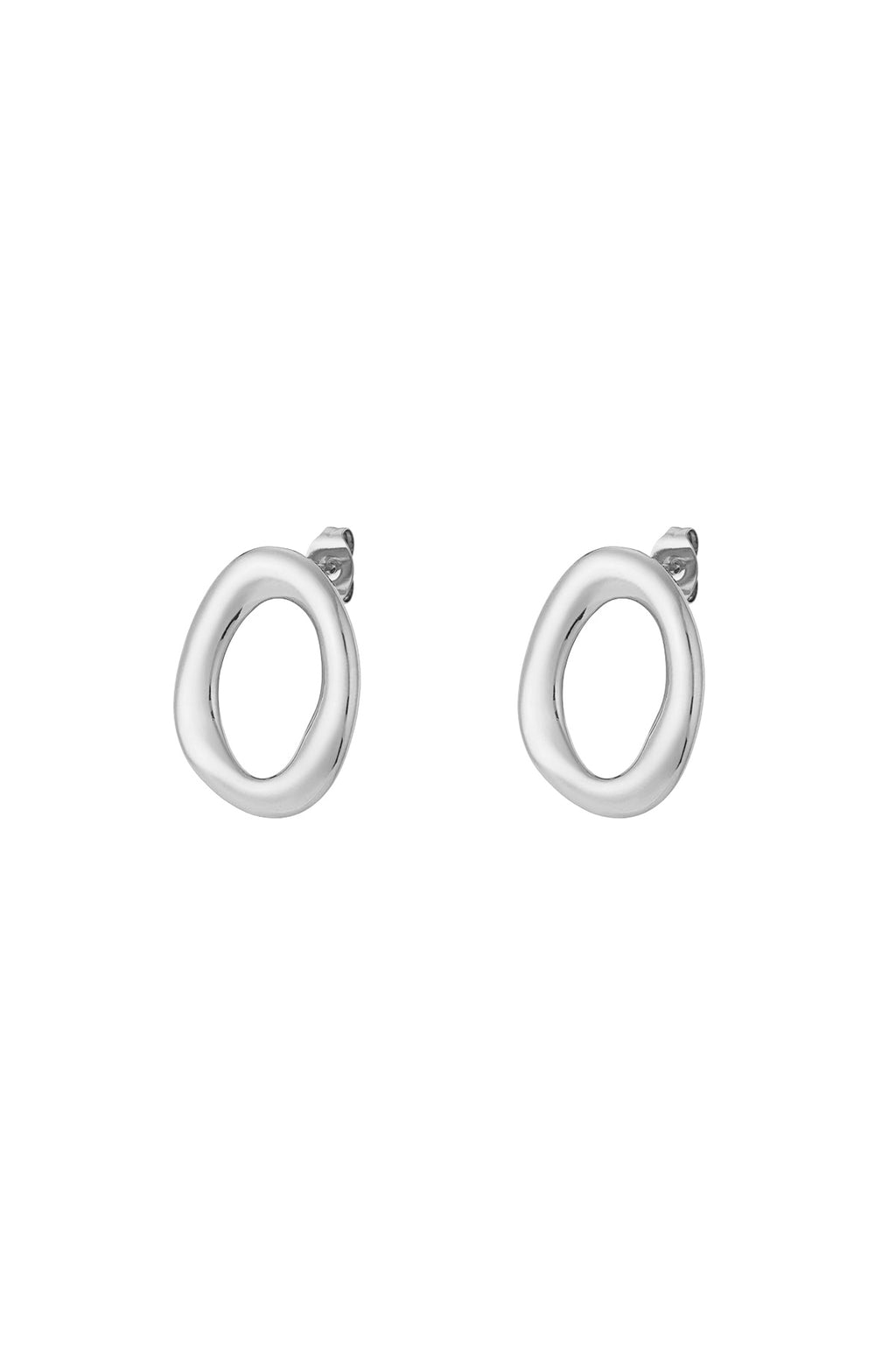 Modern oval Earrings