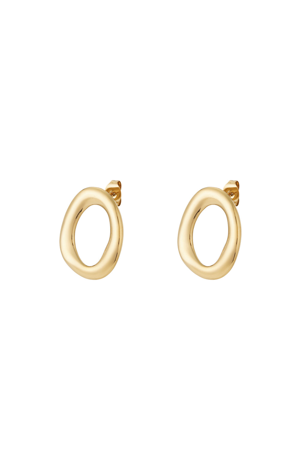 Modern oval Earrings
