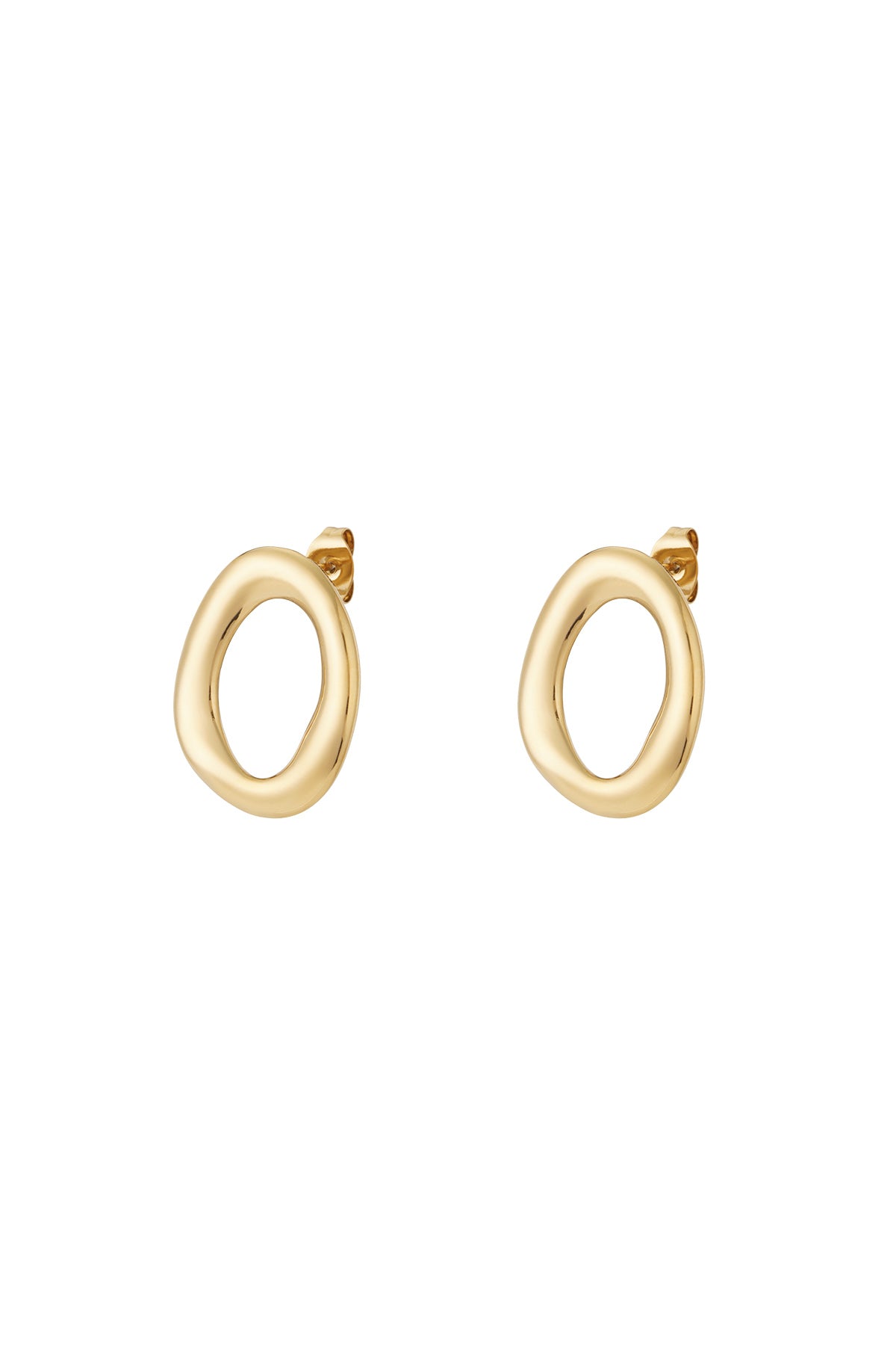 Modern oval Earrings